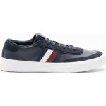 Baskets basses Tommy Hilfiger TH bleues à rayures Pointure 41 look casual pour homme 