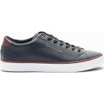 Baskets basses Tommy Hilfiger TH bleues Pointure 42 look casual pour homme 