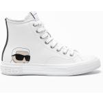 Chaussures montantes Karl Lagerfeld blanches Pointure 36 pour femme en promo 
