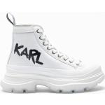 Bottines Karl Lagerfeld blanches Pointure 38 pour femme 