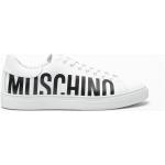 Baskettes blanches Moschino MB15012 Blanc