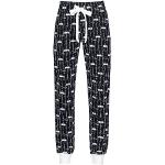 Pantalons de pyjama blancs Batman Taille M classiques pour femme 