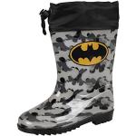 Bottes de pluie grises camouflage en PVC Batman Pointure 30 look casual pour garçon 