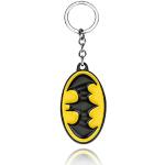 Porte-clés jaunes Superman personnalisés 