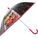 Bâton Parapluie | Disney Cars | noir & transparent | Parapluie Enfant