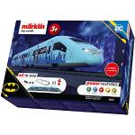 Märklin My World Batman Starter Pack 29345 – Train électrique à Grande Vitesse au Look DC Batman – Gotham City Model Railway pour Enfants à partir de 3 Ans