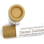 Baumes à lèvres beiges nude bio bio dégradable au beurre de cacao en coffret hydratants 