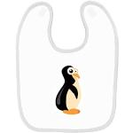 Articles pour repas Mygoodprice blancs à motif pingouins bébé 
