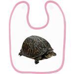 Bavoirs Mygoodprice roses à motif tortues 