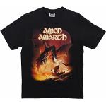 BAWANG Amon Amarth T-Shirt on A Sea of Blood Black M