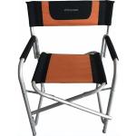 Chaises de camping orange 