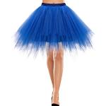 Tutus de danse de soirée bleu marine à rayures Taille S look fashion pour femme en promo 