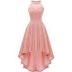 Robes de bal longues roses en nylon Taille XL look fashion pour femme en promo 