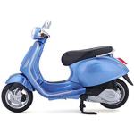 Bburago- Motorbike 1/12 Vespa Primavera-Bleu, M32721, Multicolore