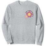 Sweats gris à logo à motif fleurs Taille S rétro 
