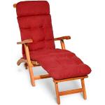 Coussins de chaise longue Beautissu rouges 