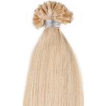 Beauty7 50 Extension de Cheveux Humain Naturel Utips Pose a Chaud Raides/Droits/Lisse 100% Remy Hair Poids 25g - 0.5g/meche - 18inch (46cm) - Couleur Blond Clair #24