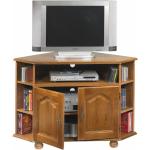 Meubles TV en bois Beaux meubles pas chers dorés en chêne rustiques 