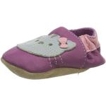 Chaussures Beck violettes en cuir à élastiques Pointure 16 look fashion pour fille 