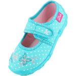 Chaussons Beck turquoise Pointure 27 look fashion pour fille 