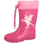 Bottes de pluie Beck roses en caoutchouc à motif licornes Pointure 23 look casual pour fille en promo 