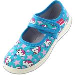 Chaussons mocassins Beck turquoise Pointure 28 look casual pour fille 