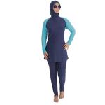 Hijabs bleu marine en polyester lavable en machine Taille XXL pour femme 