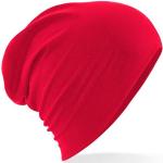 Bonnets Beechfield rouges Tailles uniques look fashion 
