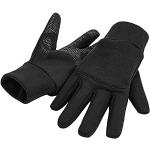 Gants Beechfield noirs Taille XL look fashion pour homme 