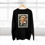 Beethoven, Sweat-Shirt Design, Art Du Timbre-Poste, Sweat-Shirt. Chemise Pop Culture, Iconique, Mode Streetwear, Cadeaux Unisexes,