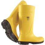 Chaussures de travail  jaunes norme S5 avec semelles anti-perforation Pointure 48 look fashion 