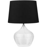 Lampes de table Beliani noires en verre modernes 