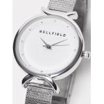 Montres-bracelet Bellfield argentées à quartz en maille pour femme en solde 