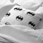 BELUM | Taie d'oreiller 100% Coton Batman Basic 50 x 80 cm, taie d'oreiller Douce, taie d'oreiller de différentes Tailles