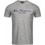T-shirts à imprimés Ben Sherman gris en coton à manches courtes à col rond Taille S pour homme 