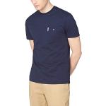 T-shirts Ben Sherman bleu nuit à manches courtes à manches courtes à col rond Taille 3 XL look fashion pour homme 
