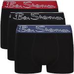Ben Sherman Underwear Men's Ben Sherman Boxer Shorts in Black | Comfortable and Breathable Underwear-Multipack of 6 Caleçon, Noir, XL Homme