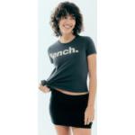 T-shirts Bench noirs en coton lavable en machine classiques pour femme 