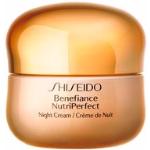 Crèmes de nuit Shiseido Benefiance d'origine japonaise 50 ml pour le visage 