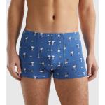 Boxers United Colors of Benetton bleues claires Snoopy Taille XL pour homme 