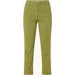 Pantalons taille haute United Colors of Benetton verts stretch Taille XXS look fashion pour femme 