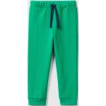 Joggings United Colors of Benetton verts à logo en coton enfant bio éco-responsable look sportif 