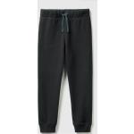 Pantalons de sport United Colors of Benetton noirs à logo en coton enfant look sportif 