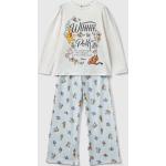 Pyjamas United Colors of Benetton blanc crème à fleurs en viscose enfant Winnie l'Ourson 