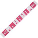 Benfica and Scarf, Femme, Pink/White, One Size