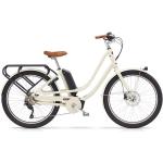Vélos électriques blancs en aluminium en promo 