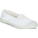 Baskets basses Bensimon blanches look casual pour femme 