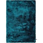 Tapis shaggy turquoise en polyester 120x170 
