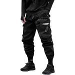 Pantalons baggy noirs stretch Taille S look Hip Hop pour homme 