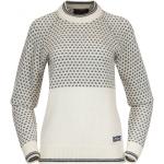 Bergans - Women's Alvdal Wool Jumper - Pull en laine mérinos - L - vanilla white / solid dark grey